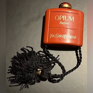 Vintage Yves Saint Laurent Opium Parfum Red Bottle